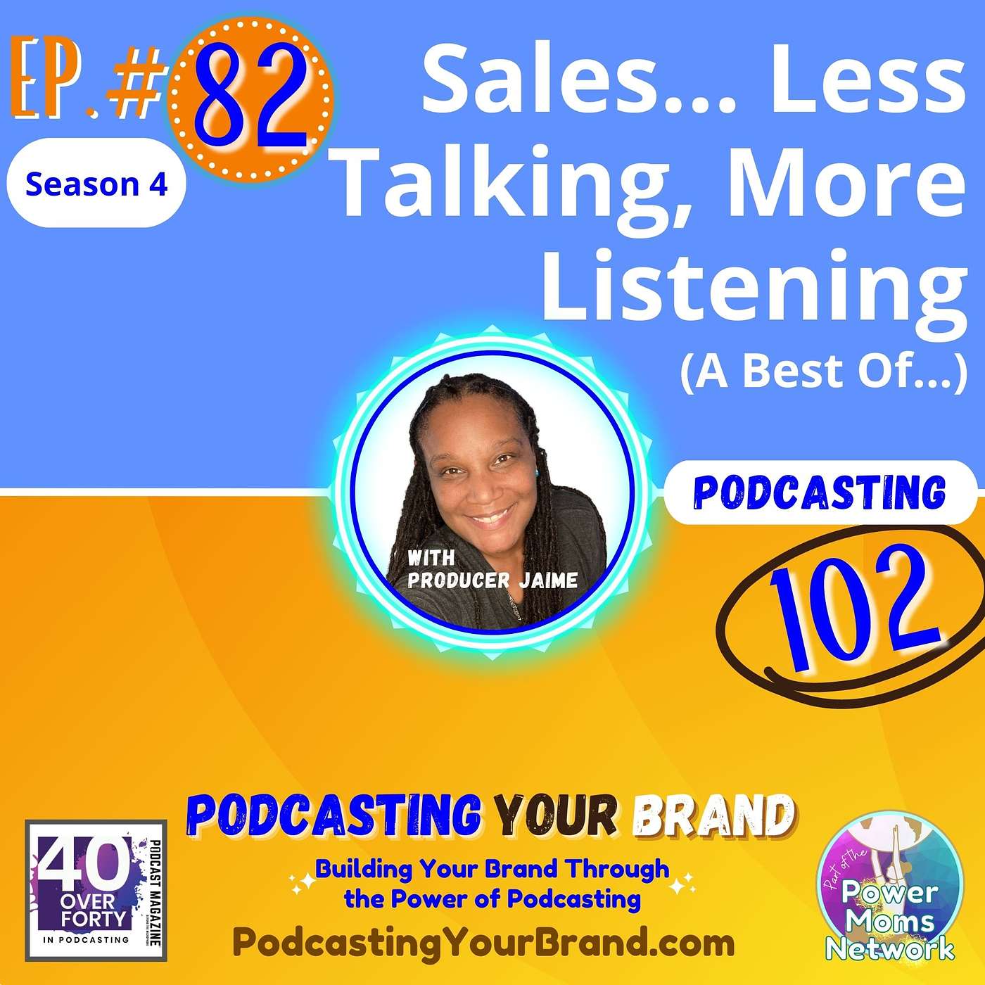 Podcasting Your Brand - BEST OF: Sales... Less Talking, More Listening (Podcasting 102 from Season 1) episode artwork