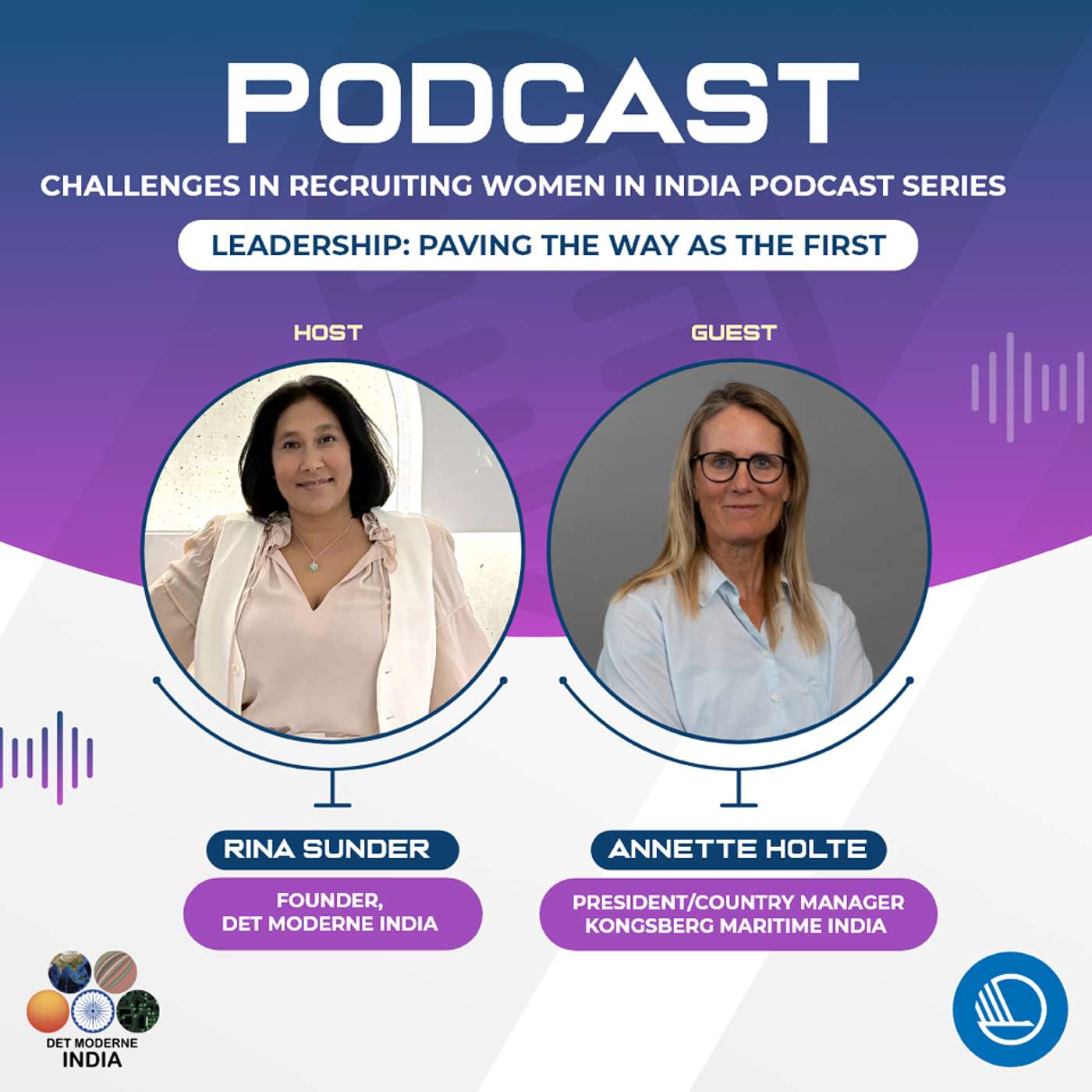 The Modern India Podcast #66-Challenges in Recruiting Women in India Podcast Series- Leadership: Paving the Way as the First. The Modern India Podcast #66-Challenges in Recruiting Women in India Podcast Series- Leadership: Paving the Way as the First.