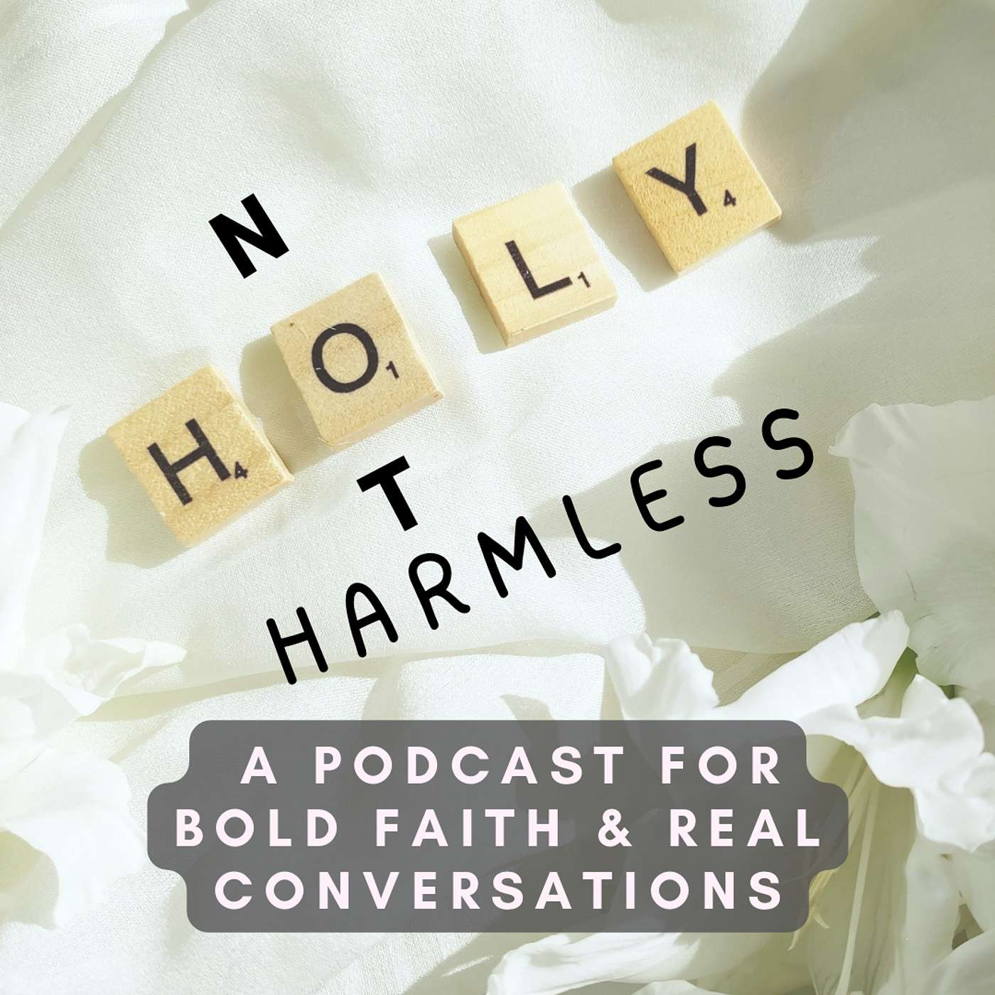 Holy Not Harmless: A Podcast for Bold Faith and Real Conversations podcast artwork