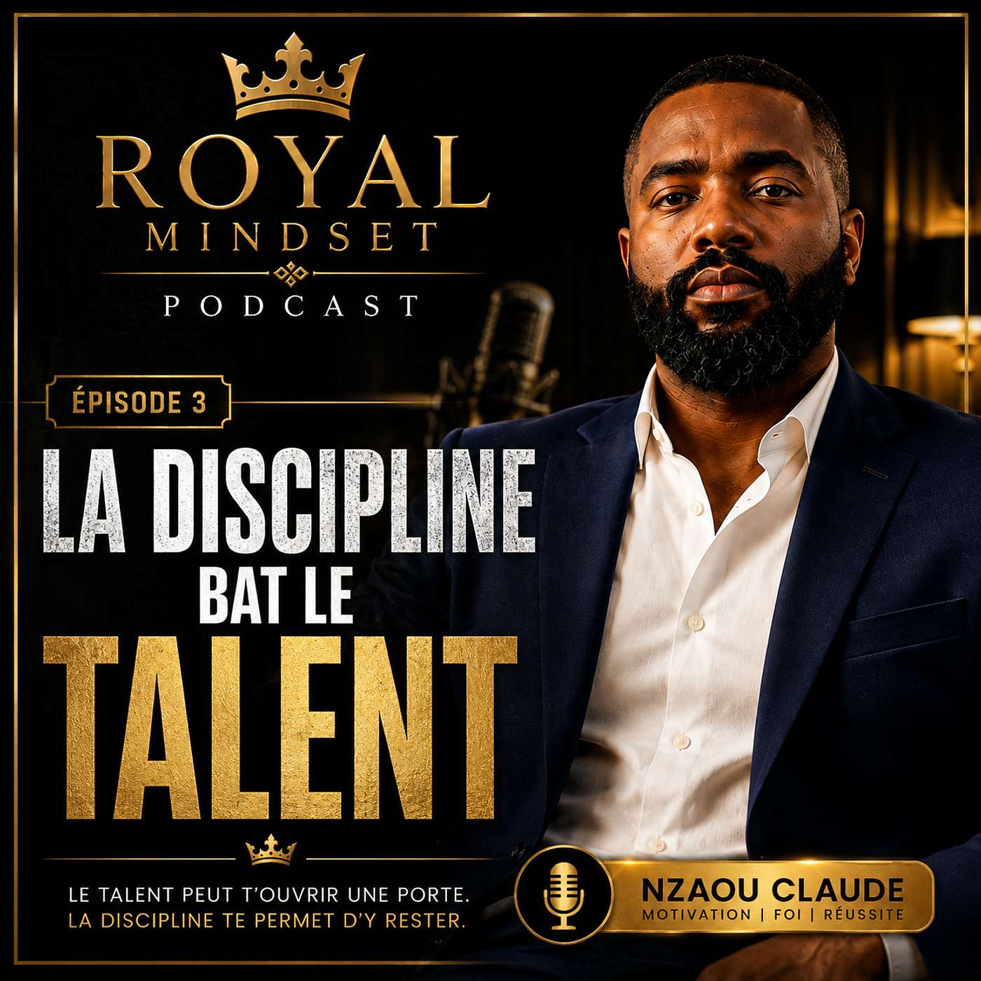 Royal Mindset Podcast – Épisode 5 : La discipline bat le talent episode artwork