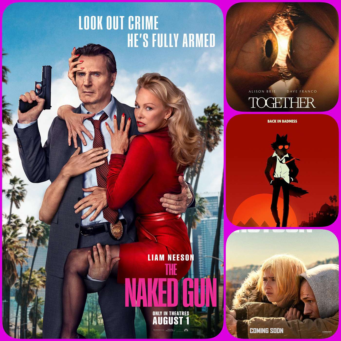 Episode 252 - The Naked Gun, Together, The Bad Guys 2, She Rides Shotgun episode artwork