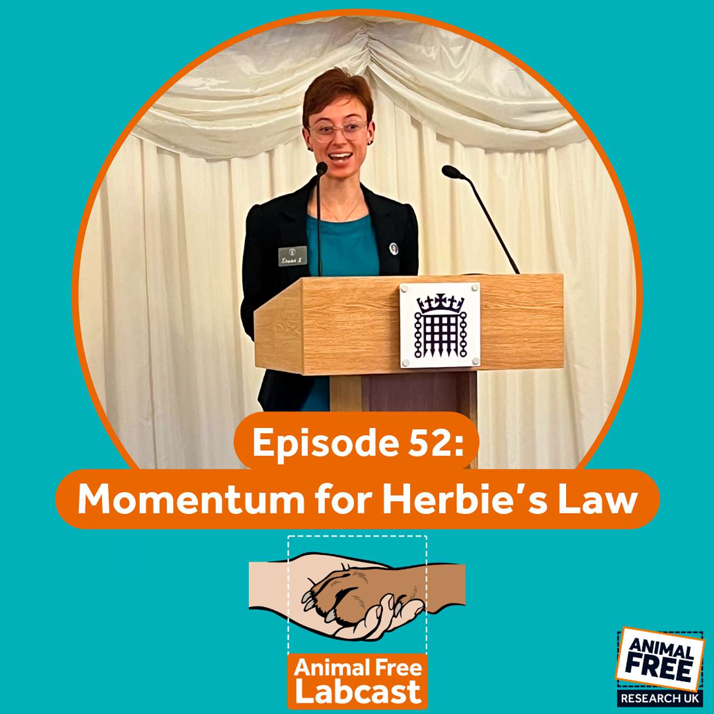 Animal Free Labcast #52 - Isobel Martin – Momentum for Herbie’s Law episode artwork
