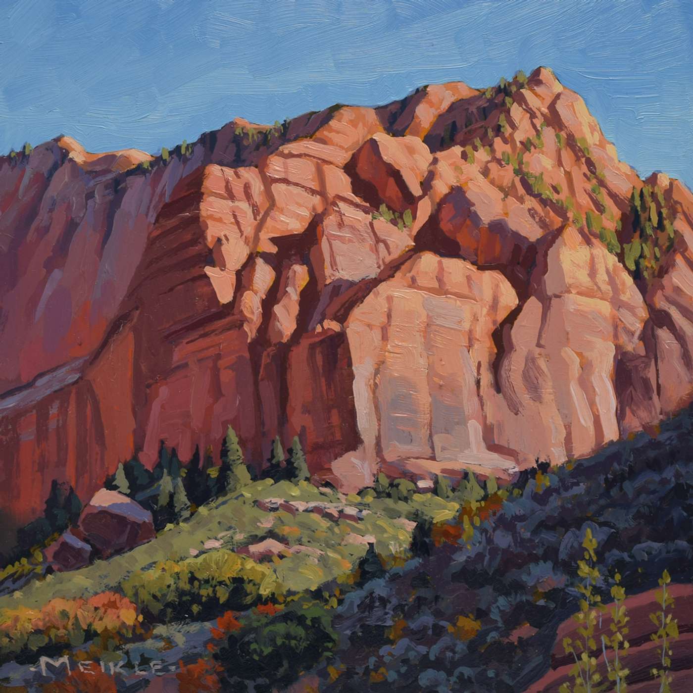 David Meikle: Landscape Painter and Art Director - Epi. 149, Host Dr. Mark Sublette episode artwork