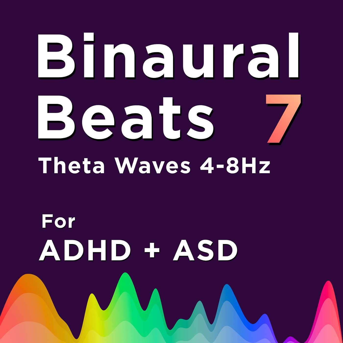 BINAURAL BEATS No.7 - Instant Calm ADHD Music with Atmospheric Flute Theta Waves for Relaxation