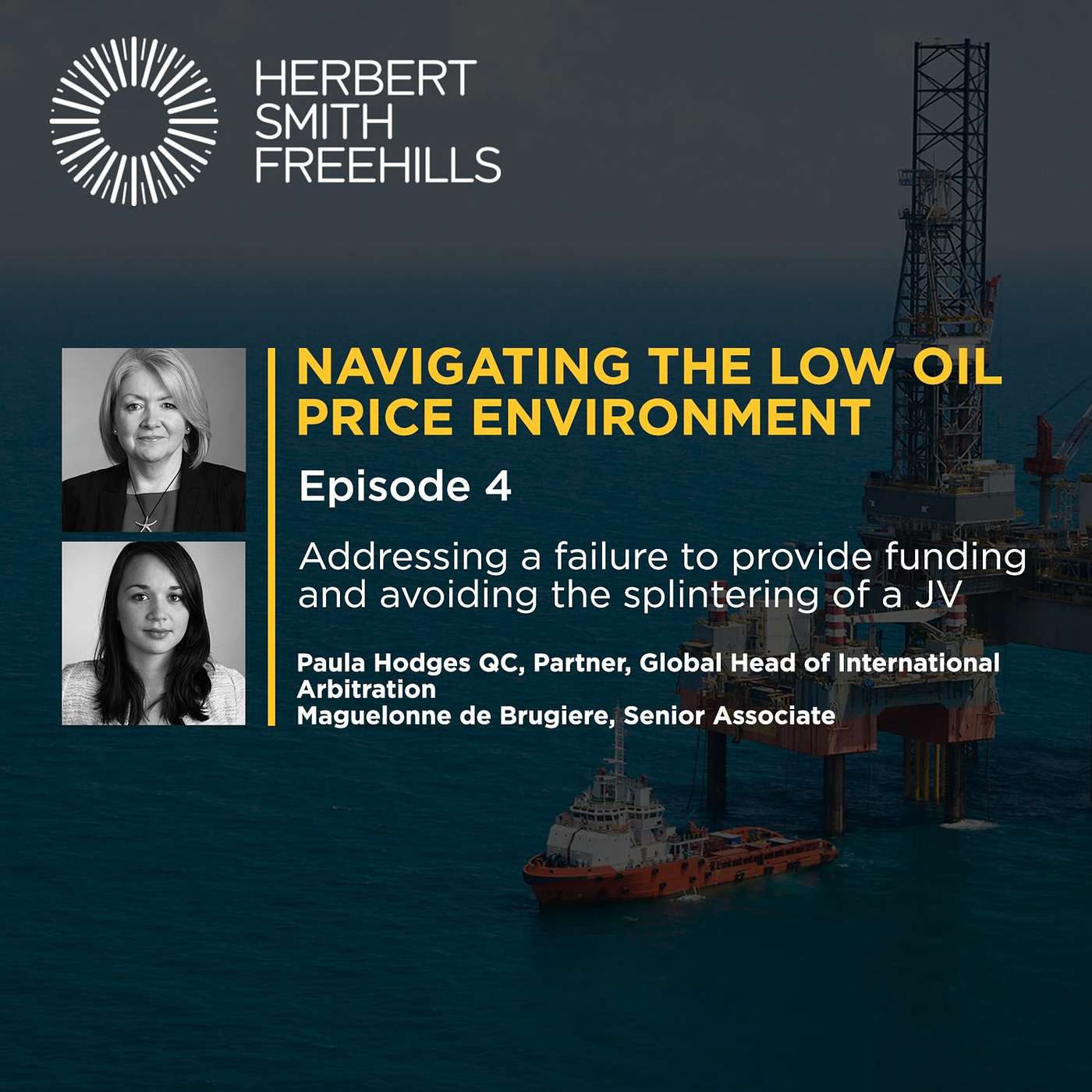 Navigating the low oil price environment: EP4 episode artwork