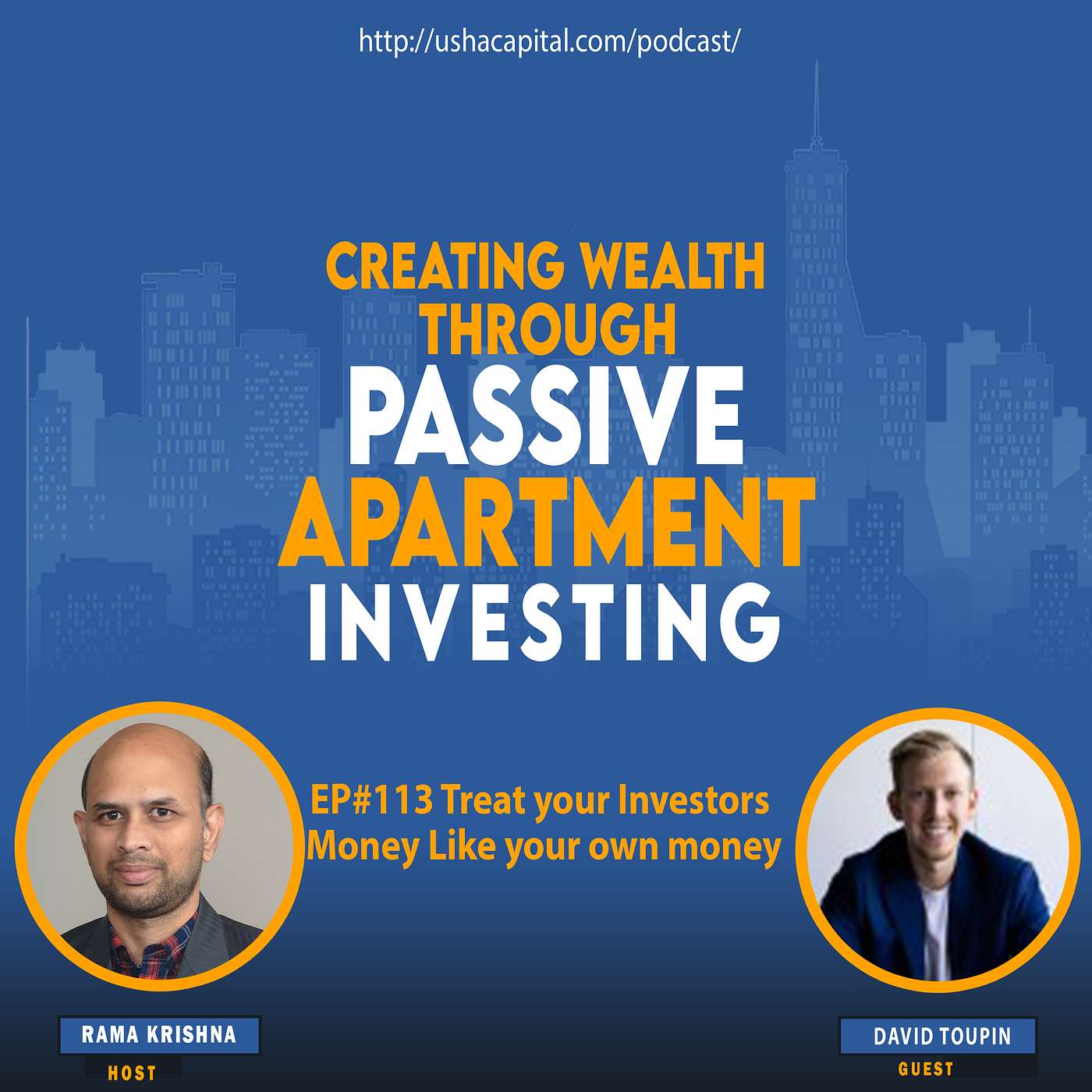 EP#113 Treat your investors money like your own money with David Toupin