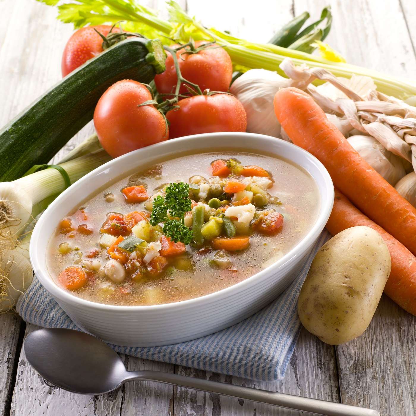 Vegetable Soup Canning Recipe