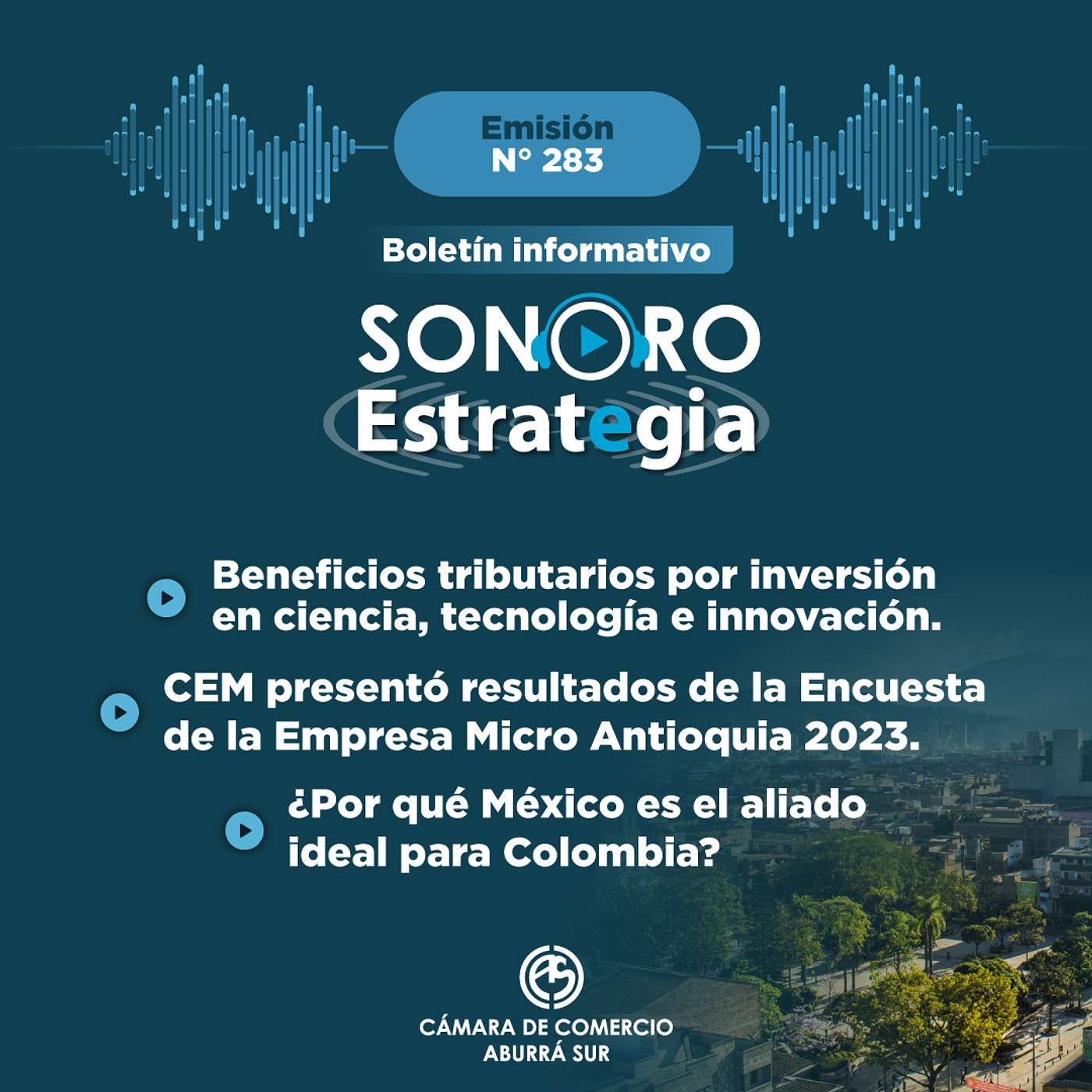 Boletín Sonoro Estrategia N°283 – Junio 28 de 2024 episode artwork