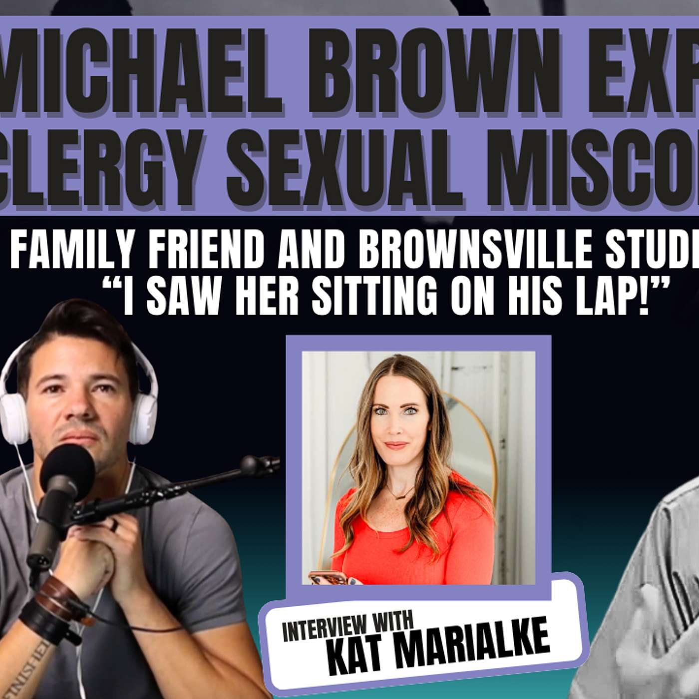 Kat Marialke: Michael Brown FAMILY FRIEND and Brownsville Student: "I SAW HER SITTING ON HIS LAP!"