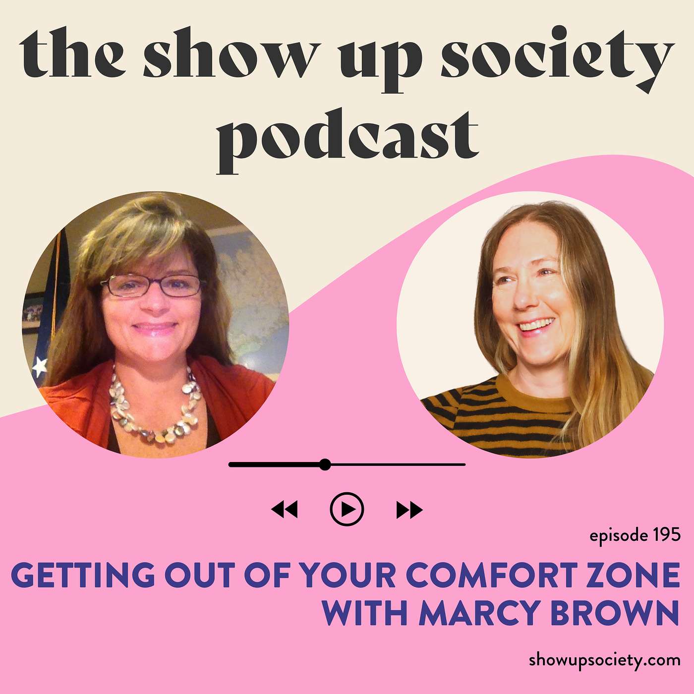 marcy brown gets out of her comfort zone