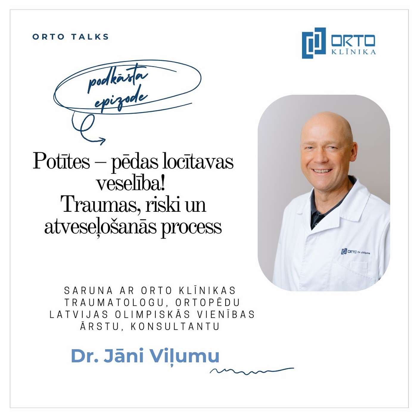 Potītes – pēdas locītavas veselība! Traumas, riski un atveseļošanās process Potītes – pēdas locītavas veselība! Traumas, riski un atveseļošanās process