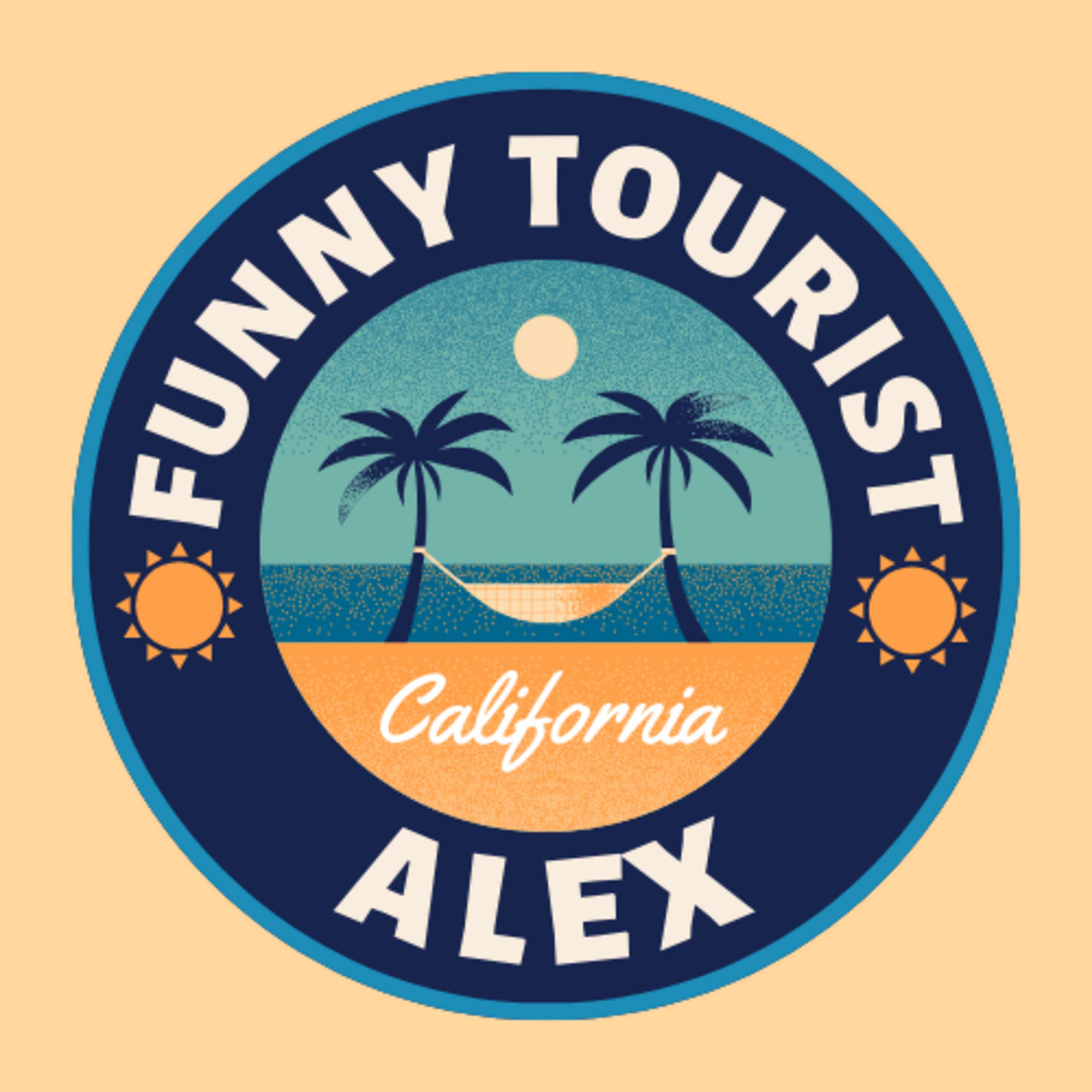Funny tourist