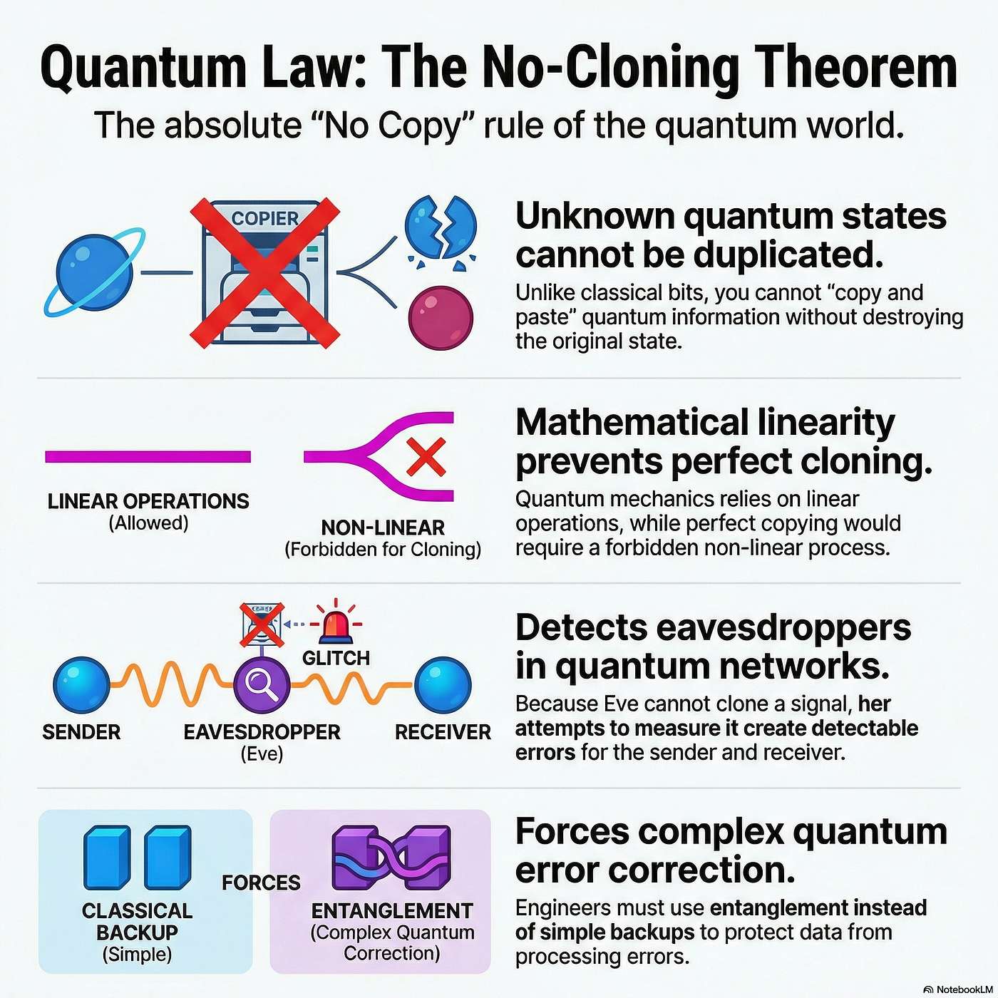 Quantum No-Cloning: Why You Can't Copy a Qubit and What That Means for Security episode artwork
