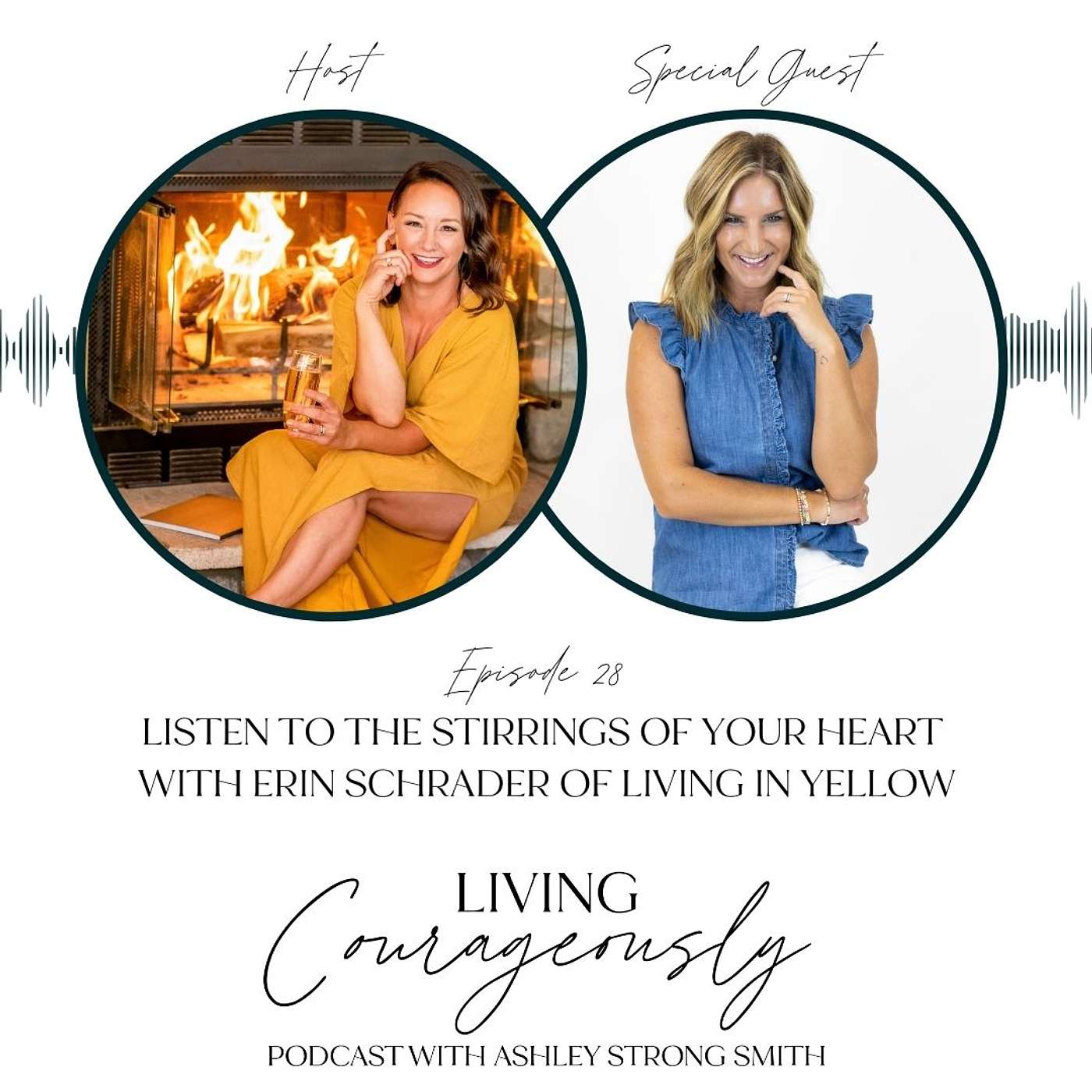 Listen to the Stirrings of Your Heart with Erin Schrader of Living in Yellow | Episode 28 episode artwork