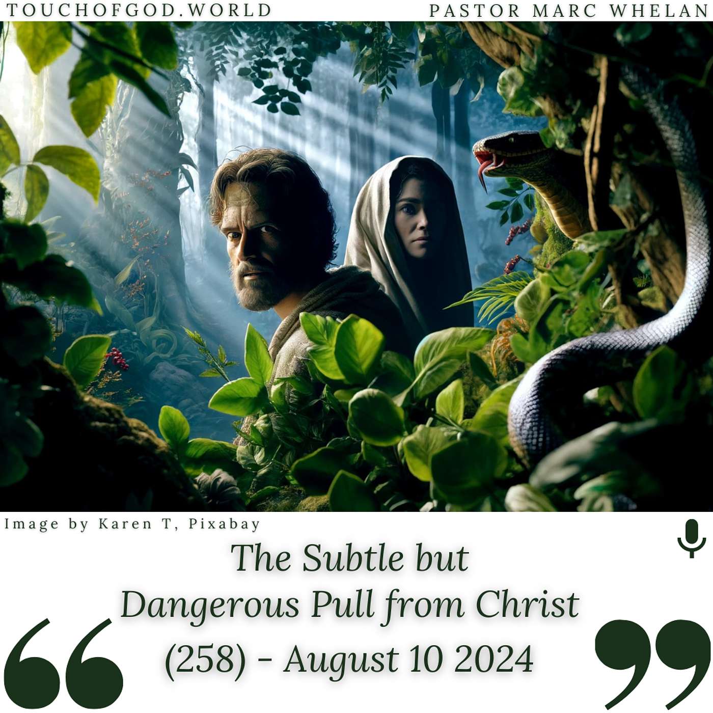 The Subtle but Dangerous Pull from Christ (258) - August 10 2024 episode artwork