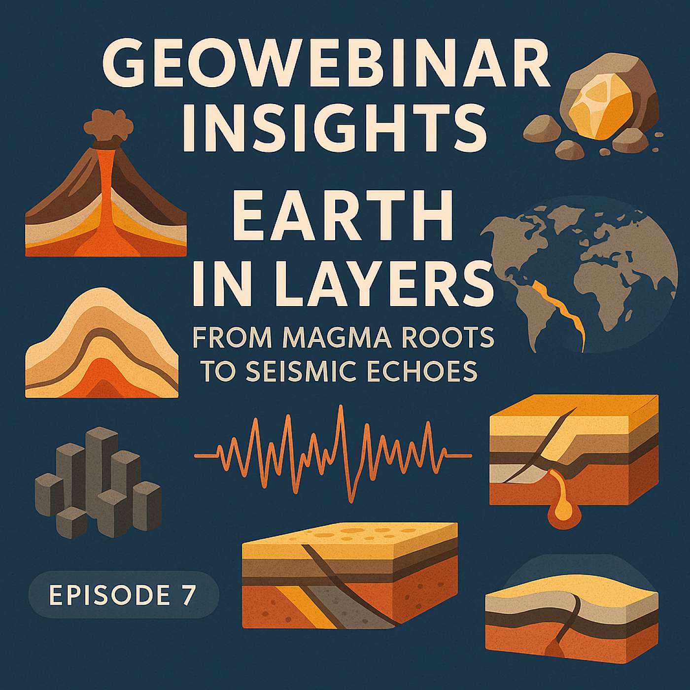 Earth in Layers: From Magma Roots to Seismic Echoes