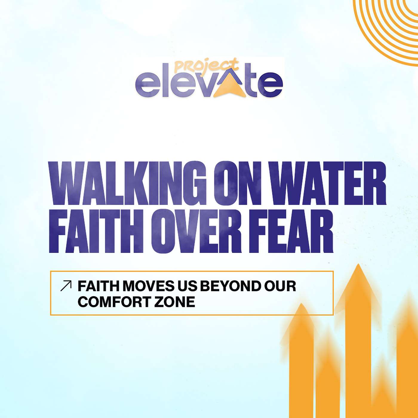 Week 7: Walking on Water – Faith over Fear