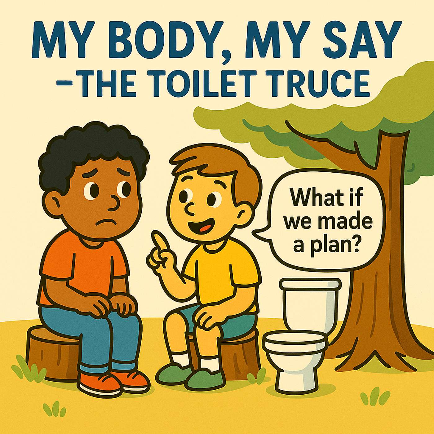 my body, my say — the toilet truce 🚽✋