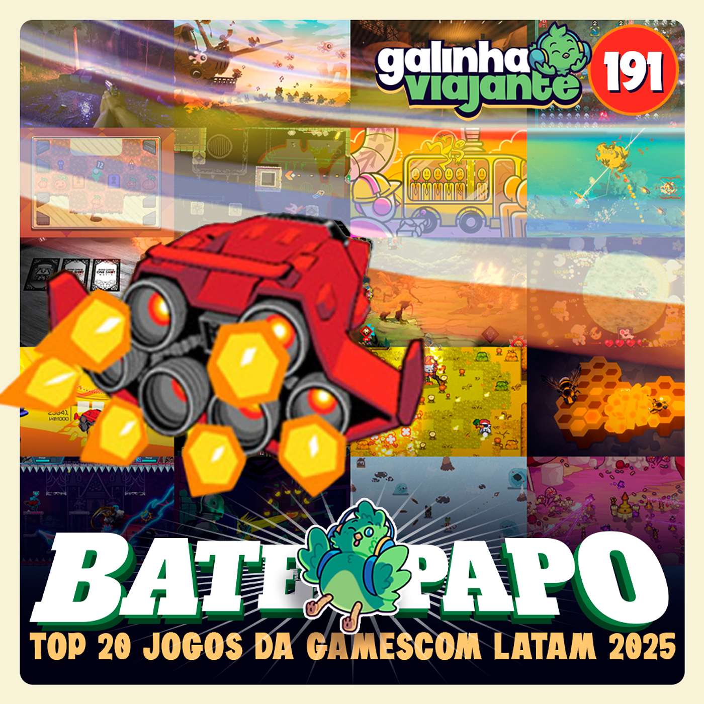 GV#191: BP - Top 20 Jogos da Gamescom Latam 2025