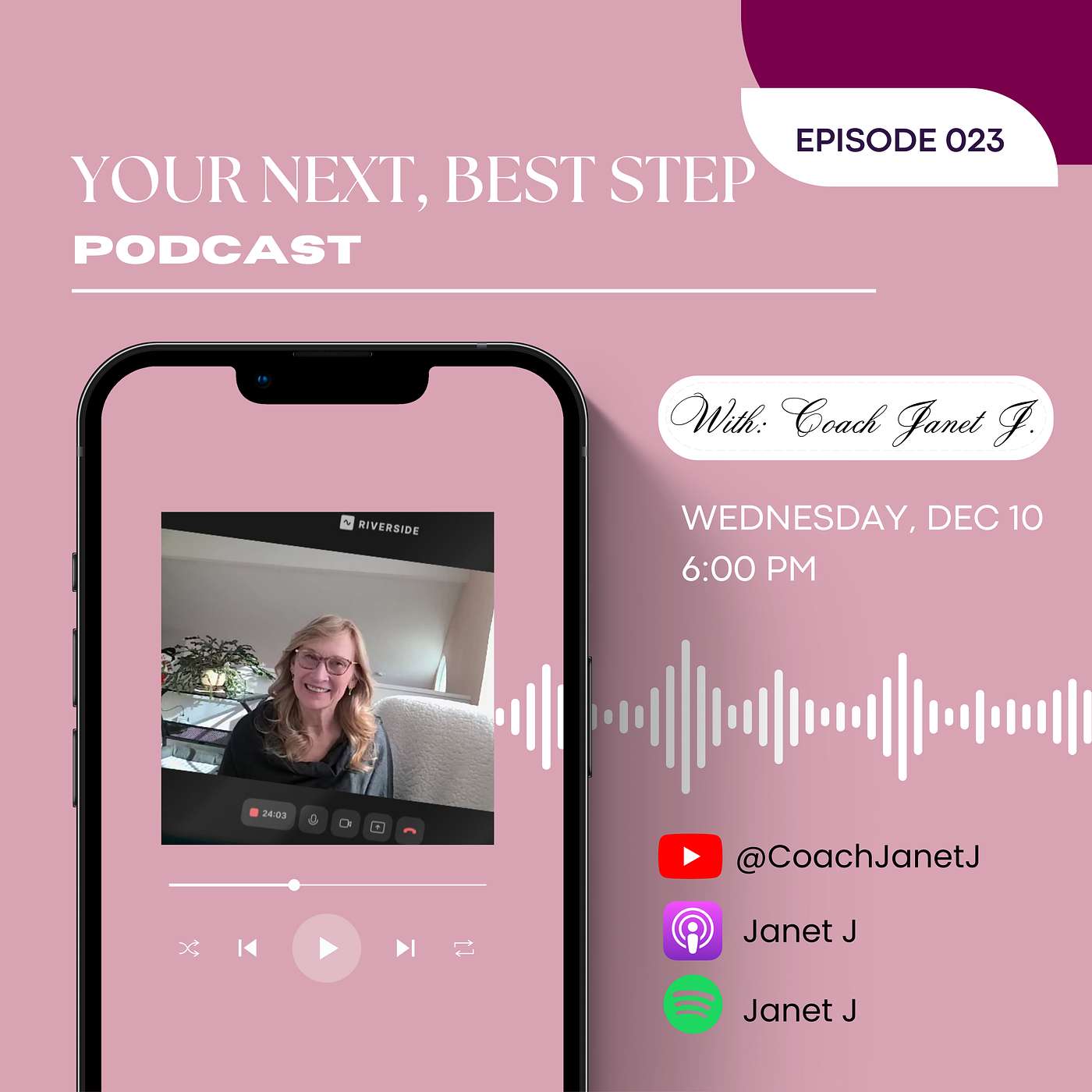 Episode 023:The Empty Chair: Navigating Holiday Grief With God’s Comfort episode artwork
