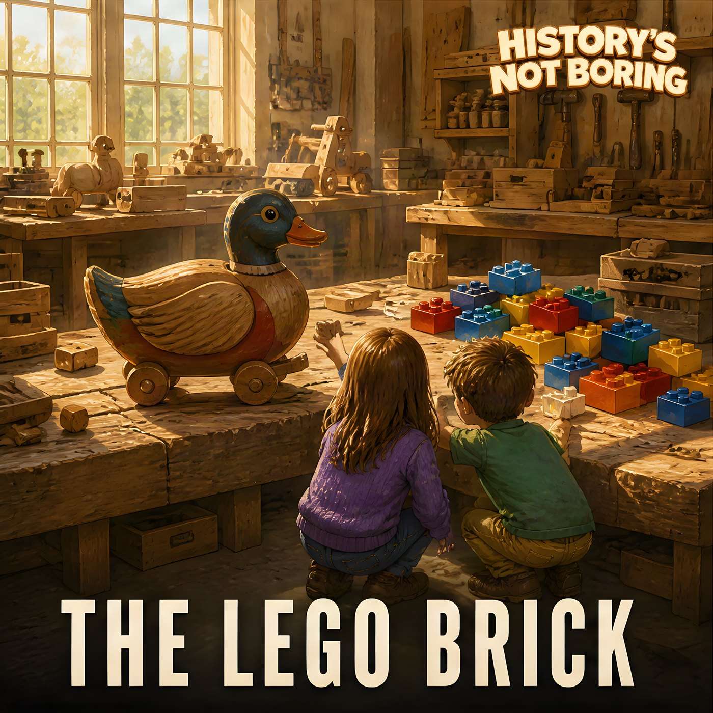 LEGO Bricks for Kids: How LEGO Bricks Were Invented artwork