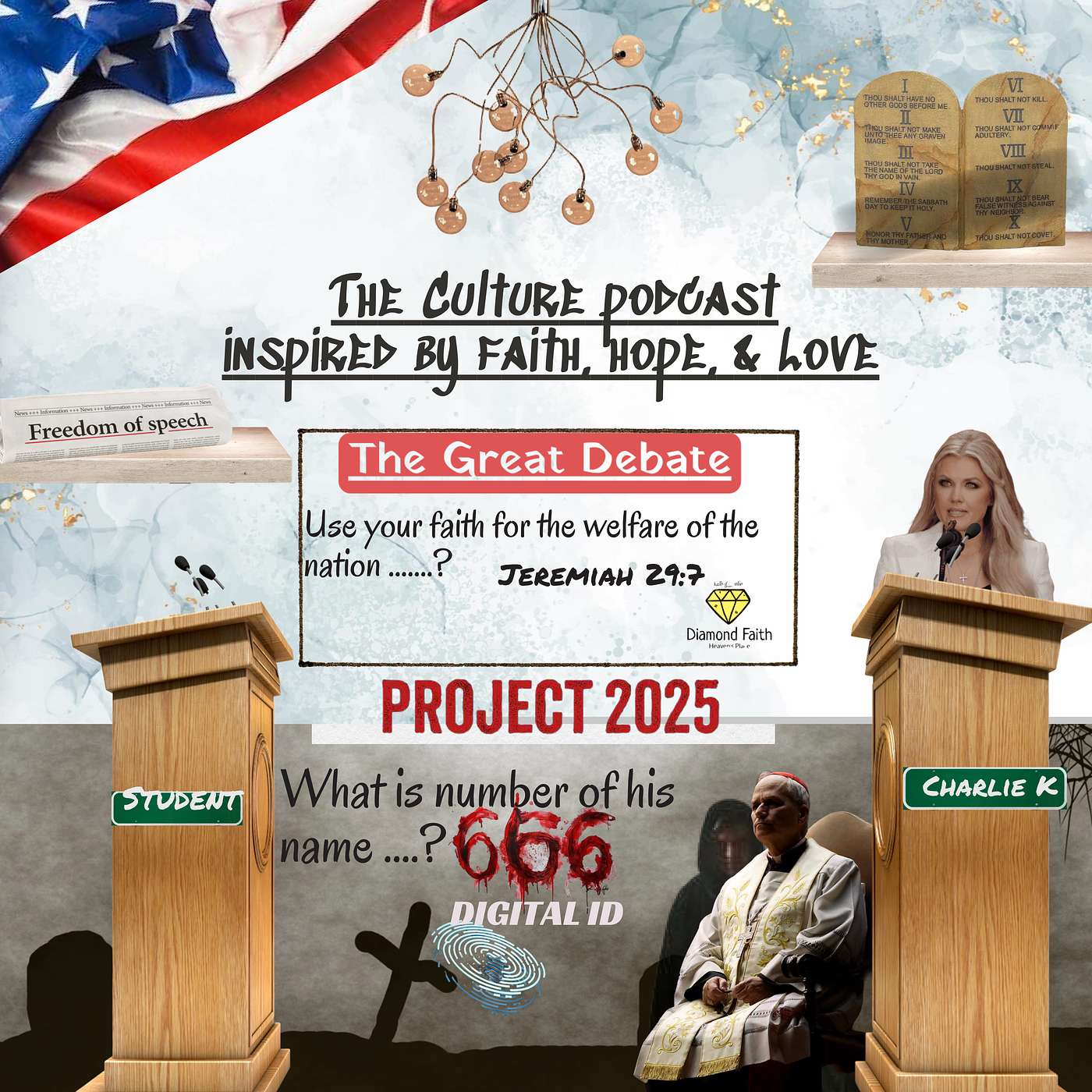 Charlie Kurt vs. Jeremiah 29:7| The Great Debate | Number of the Beast 666, Crisis in America. Charlie Kurt vs. Jeremiah 29:7| The Great Debate | Number of the Beast 666, Crisis in America.