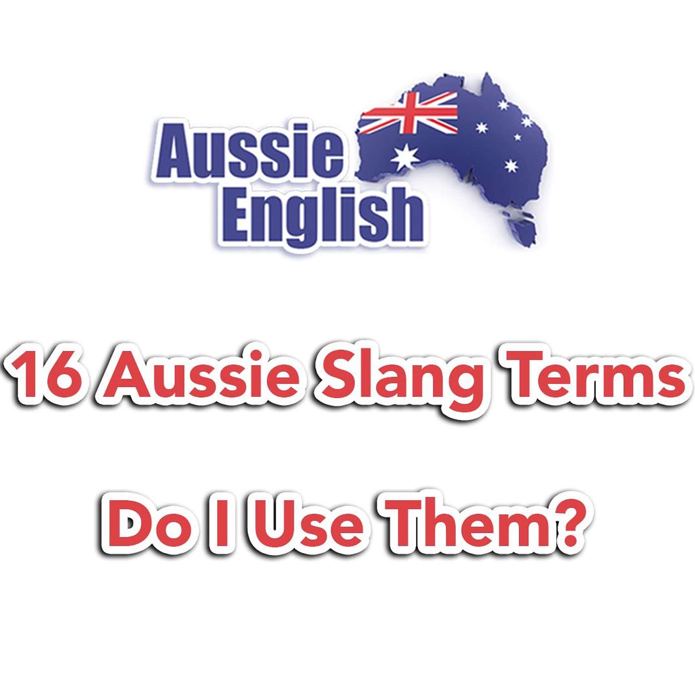 AE 257 - 16 Aussie English Slang Terms. Do I Use Them?