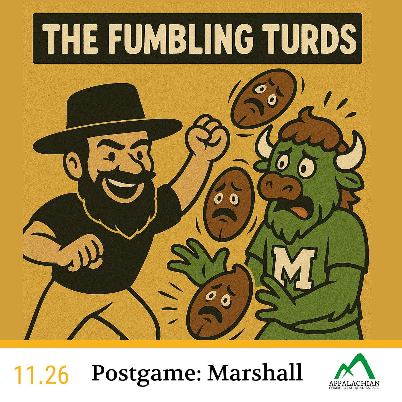 Postgame: Marshall - The Fumbling Turds Postgame: Marshall - The Fumbling Turds