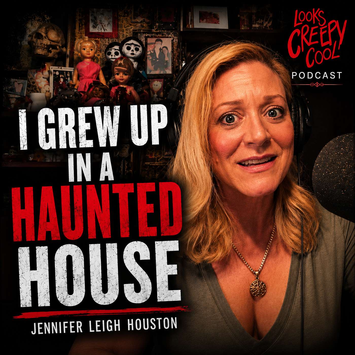 S3: E9 She Grew Up in a Haunted House... Then Starred in Evil Sublet | Jennifer Leigh Houston episode artwork