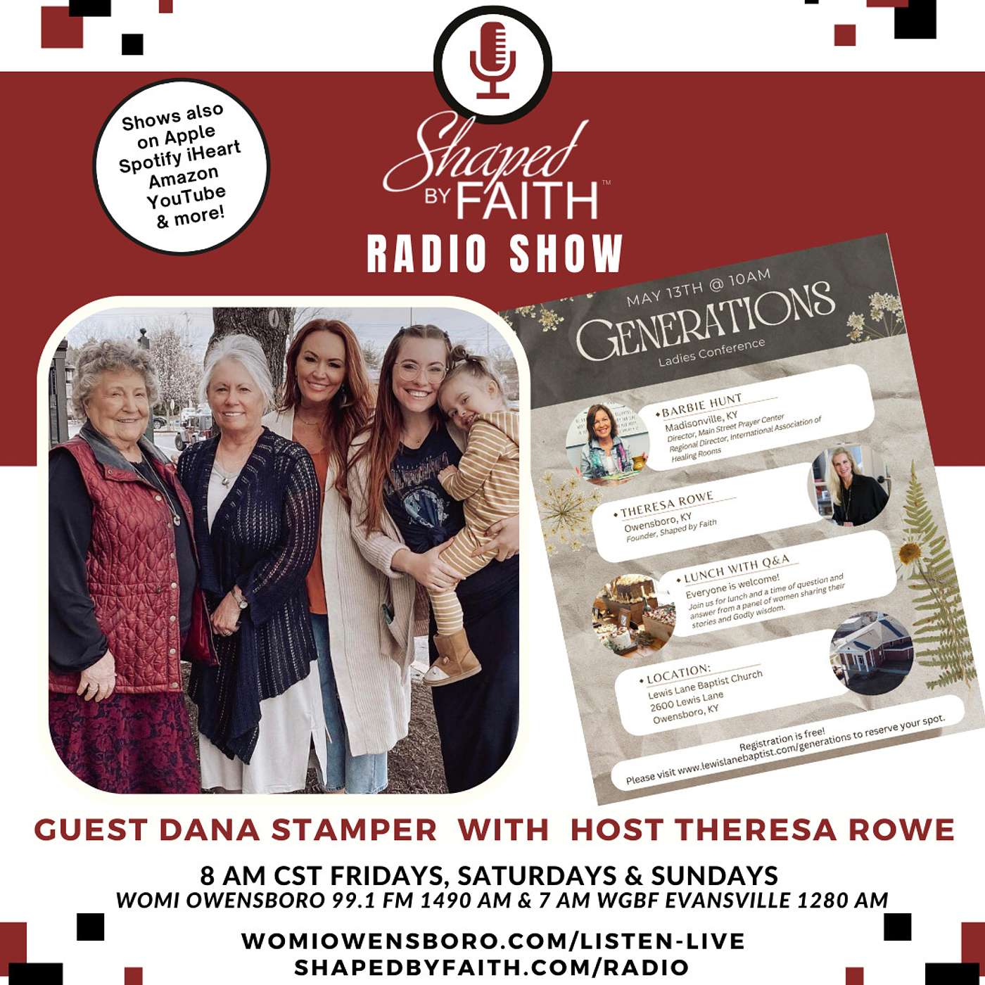 Shaped by Faith with Theresa Rowe