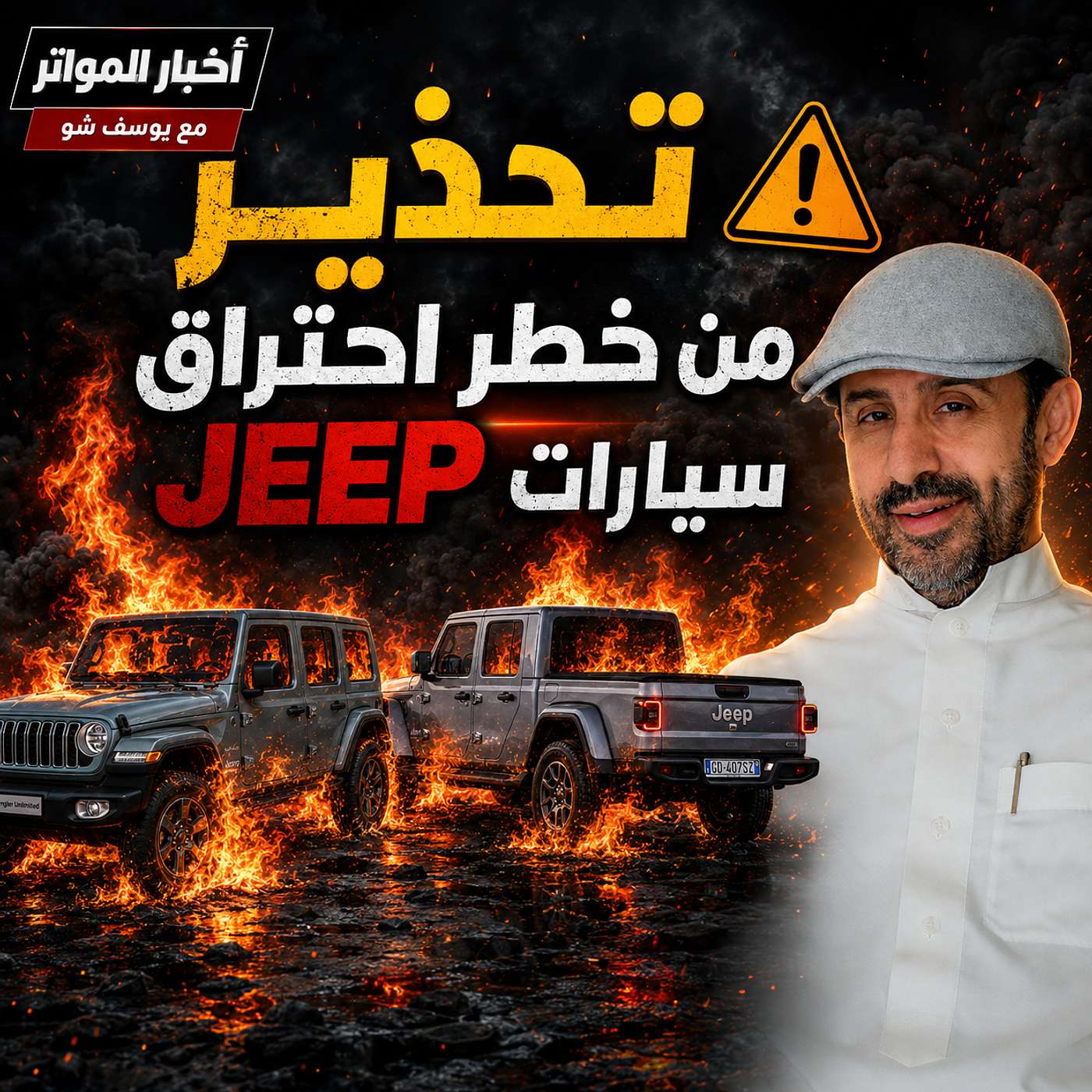 تحذير من خطر احتراق سيارات JEEP! episode artwork