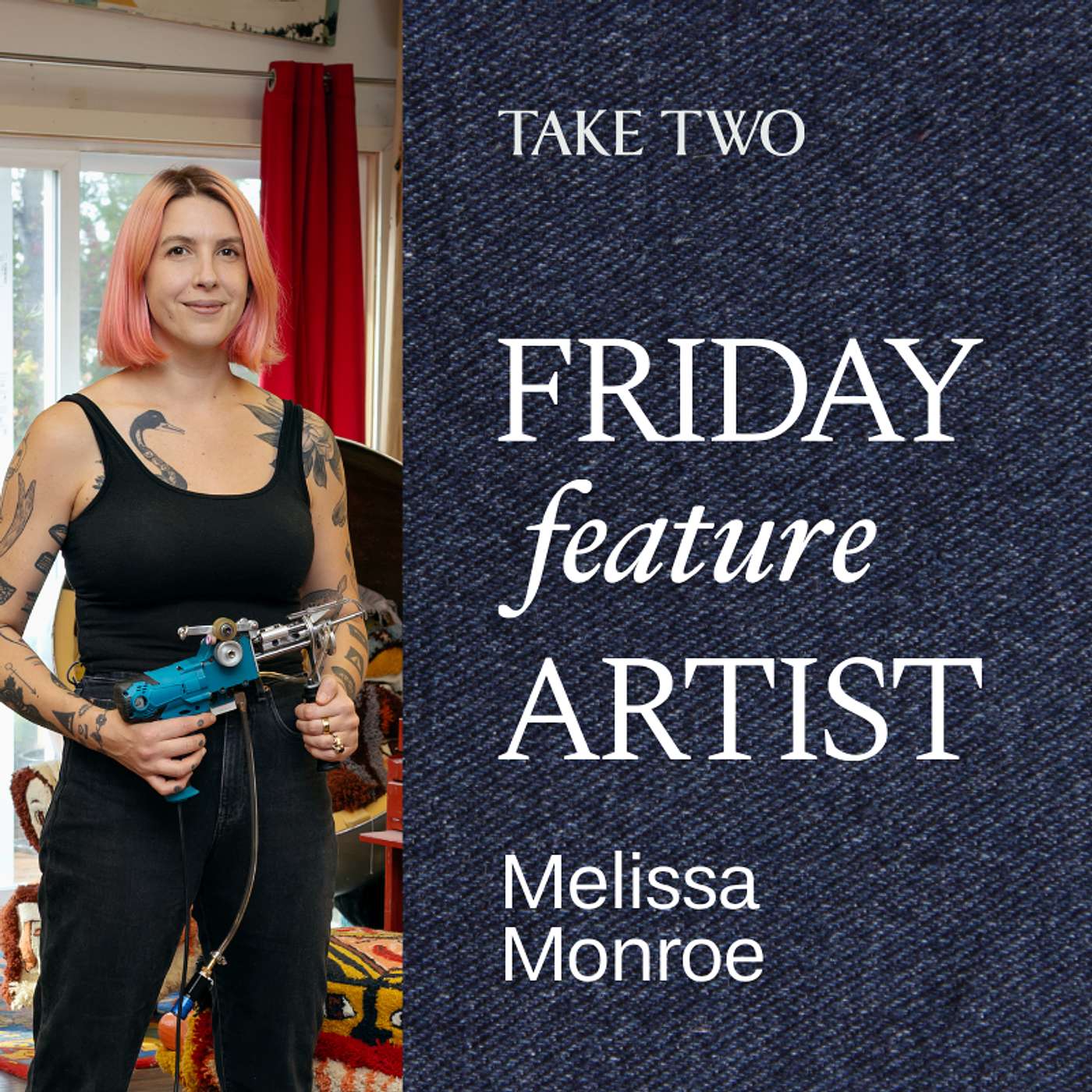 Melissa Monroe: Tufting faces and forms Melissa Monroe: Tufting faces and forms