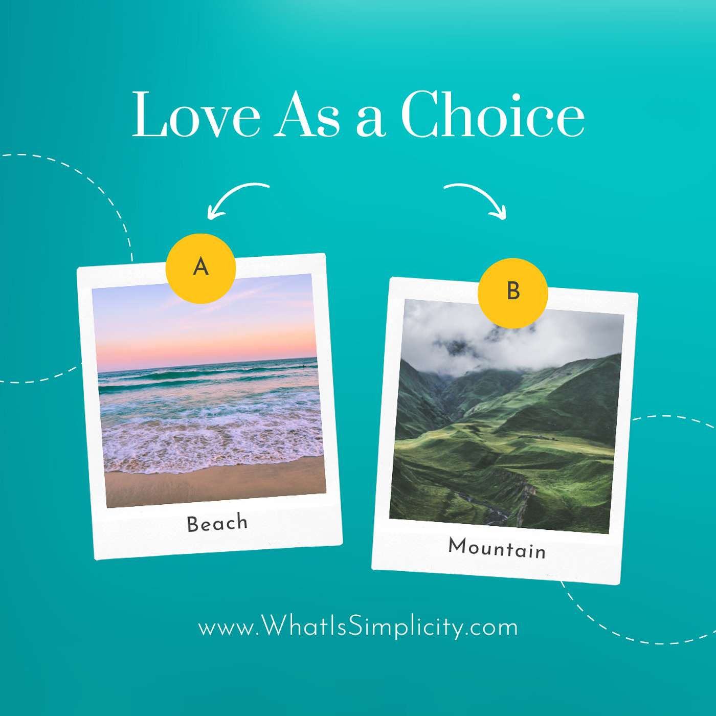 Love as a Choice