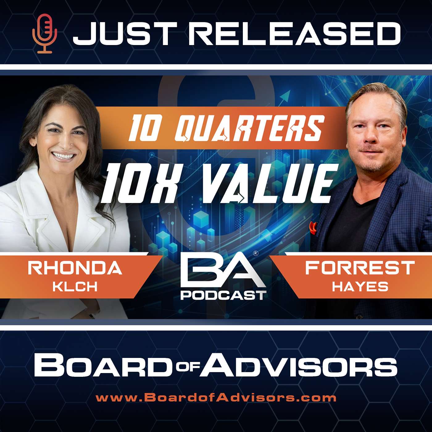10X Your Enterprise Value in 10 Quarters | Forrest Hayes & Rhonda Klch episode artwork