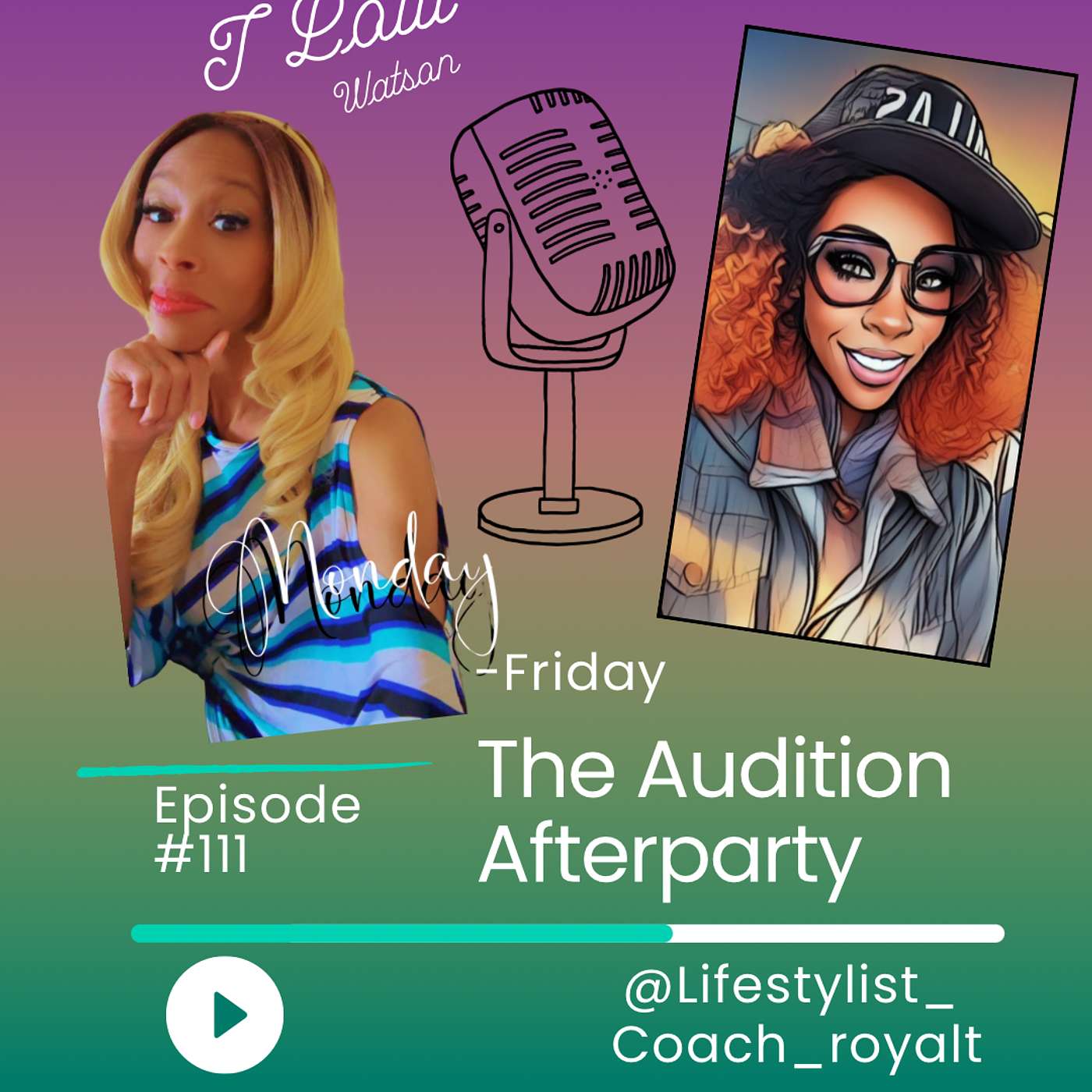 The Audition Afterparty Podcast podcast artwork