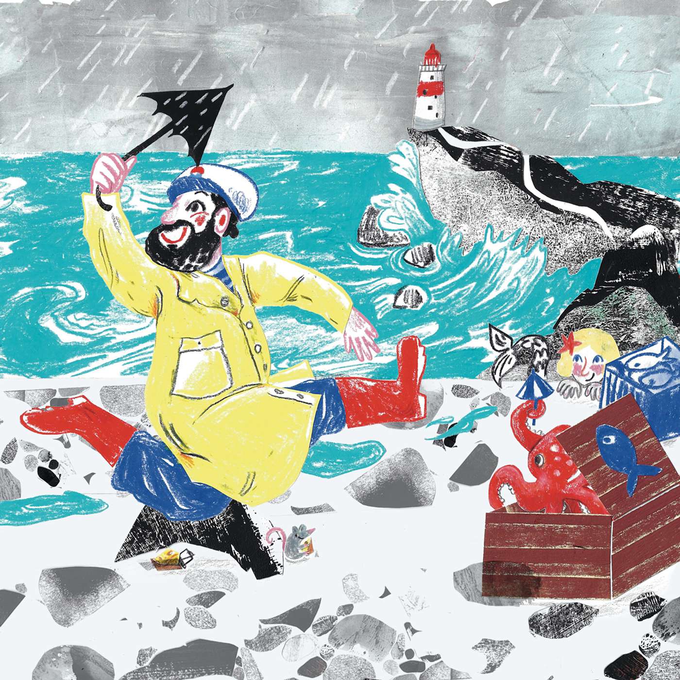 Oortuig#60 Kato De Gendt en de illustraties voor de kapitein.