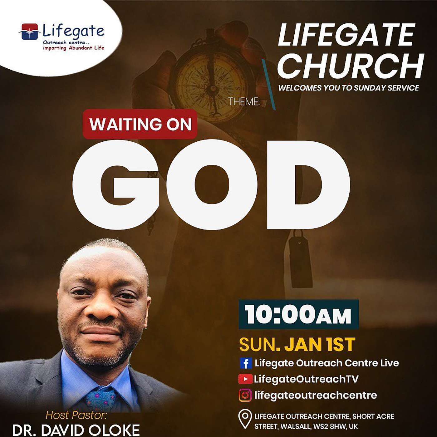 Waiting on God - Lifegate Church - 1.1.23 episode artwork