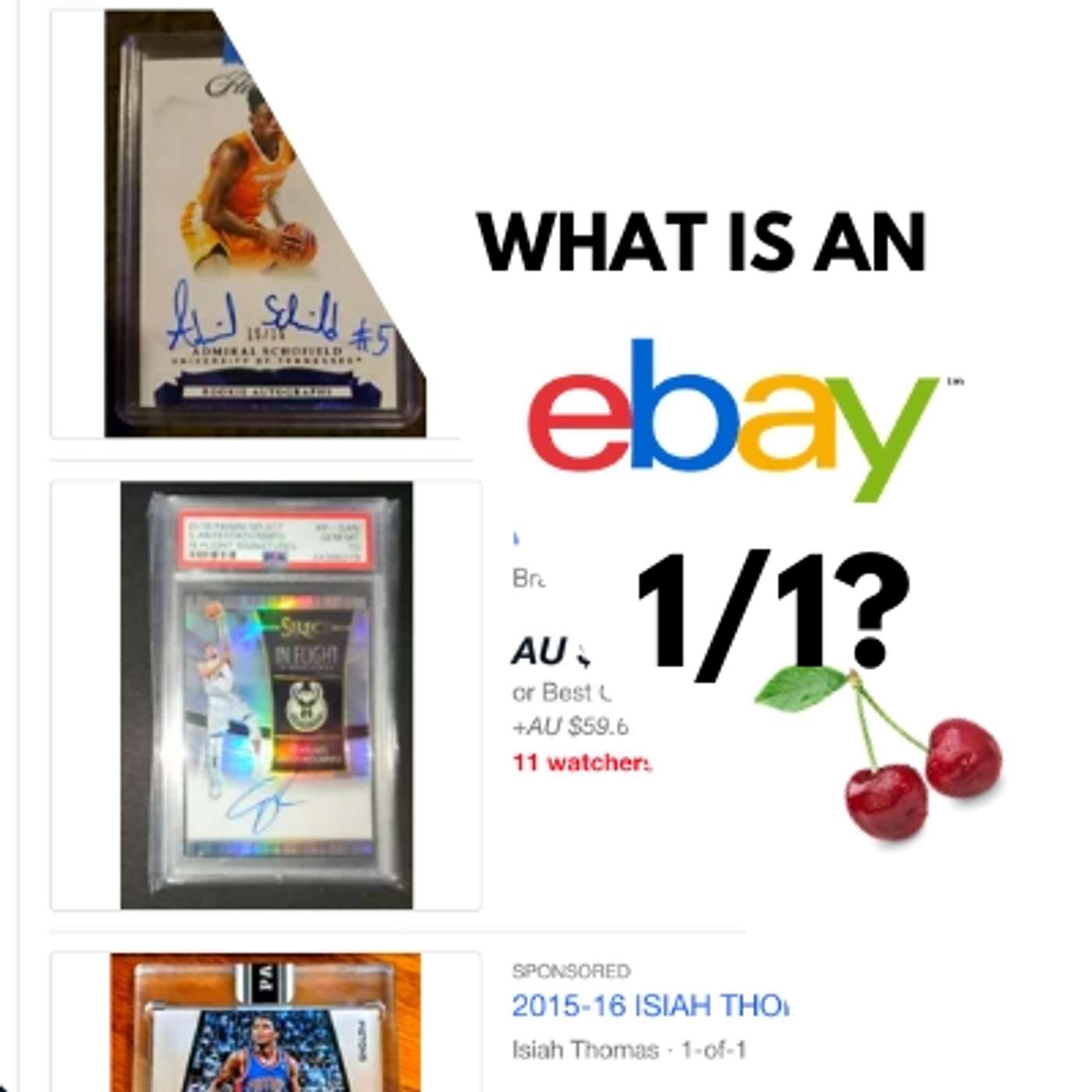 Cherry Podcast Episode 10 - What's an eBay 1/1? 🍒
