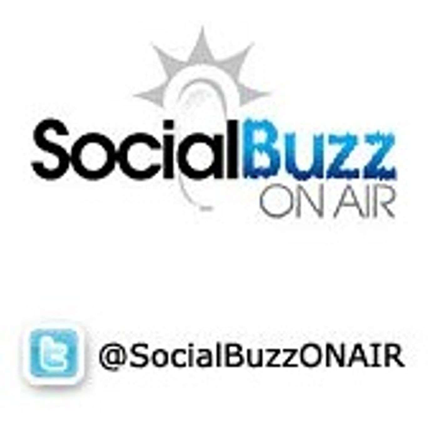 SocialBuzzOnAir (Ep. 4) 02-24-2012 Tonya Hall 'Pinterest' and Gailen David aka 'The Aluminum Lady' episode artwork