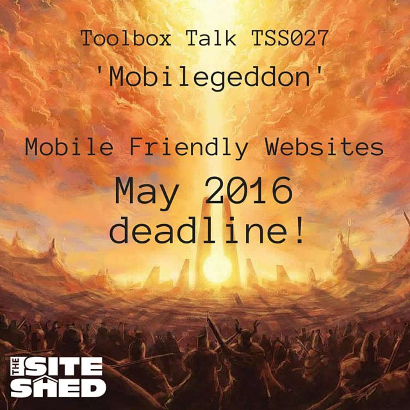 TSS027_As of May, if you're not mobile friendly, you're out of the race!