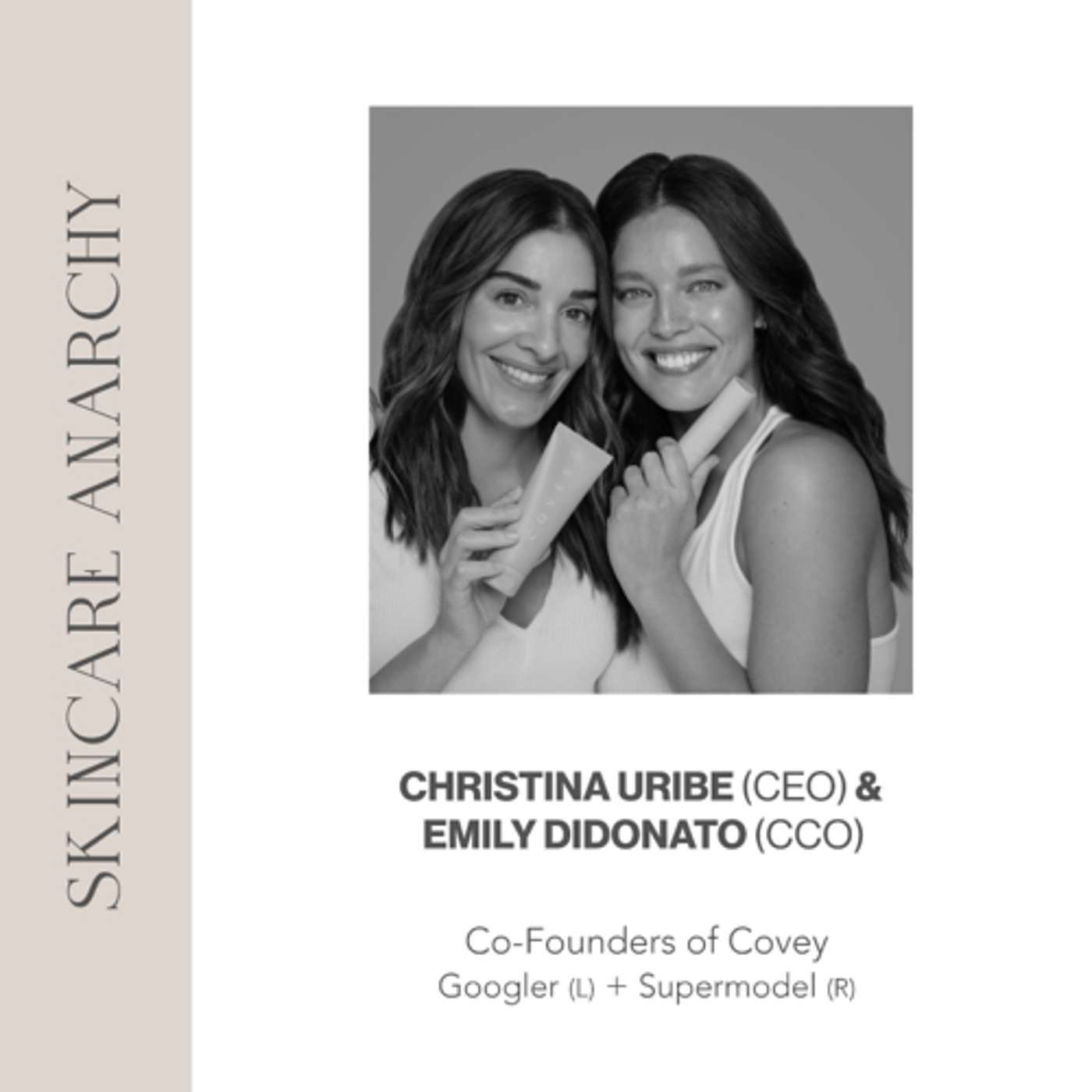 Emily DiDonato (Supermodel) and Christina Uribe (Googler), cofounders of COVEY