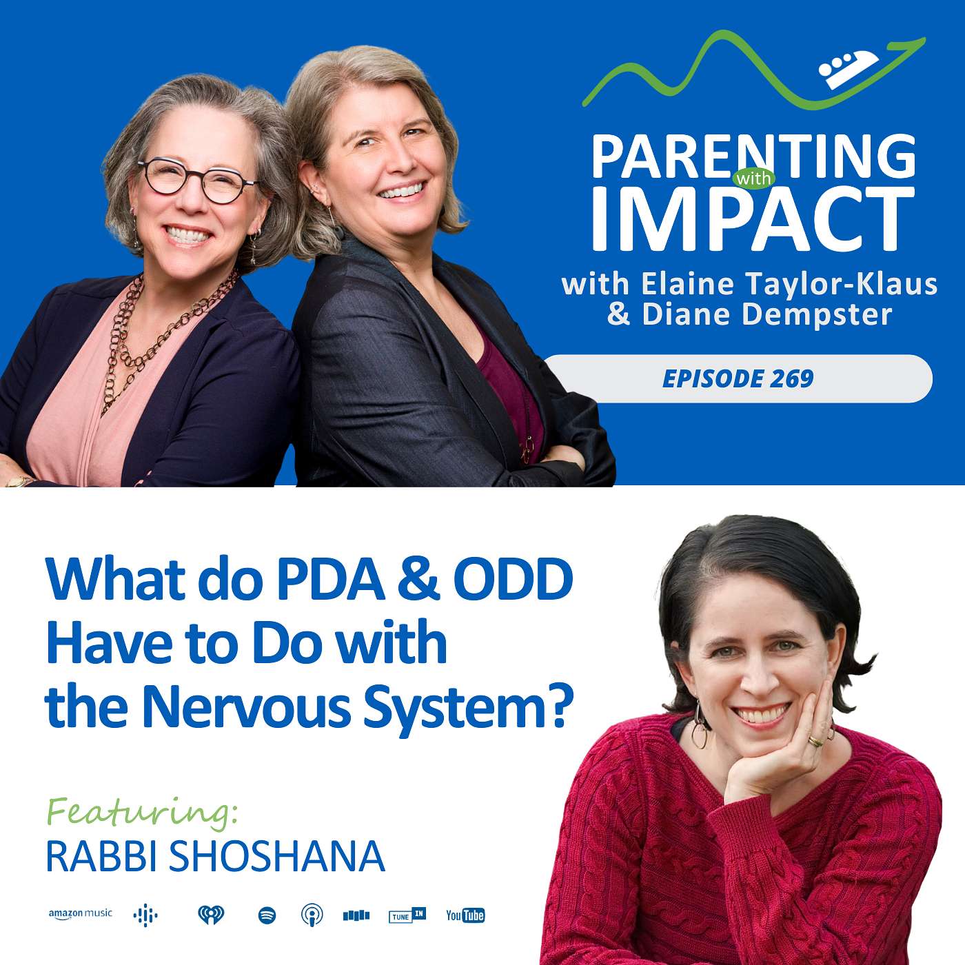 EP269: What do PDA & ODD Have to Do with the Nervous System? - Rabbi Shoshana episode artwork