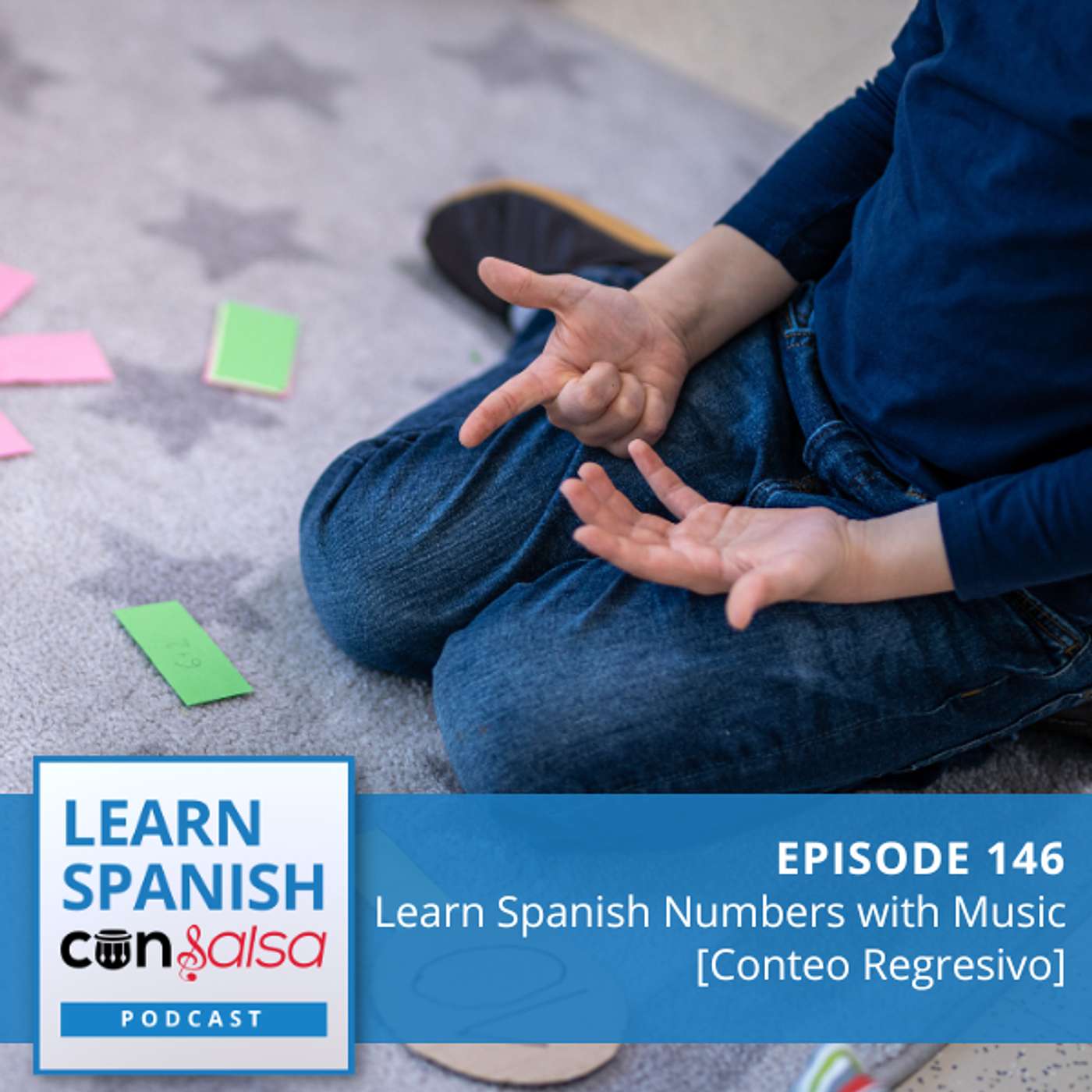 Learn Spanish Numbers with Music [Conteo Regresivo] ♫ 146 [ENCORE]