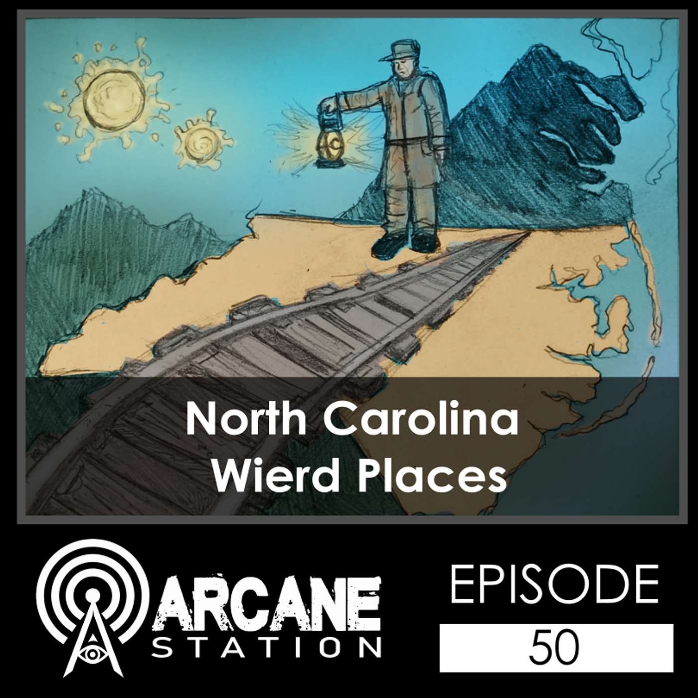 Episode 50 - North Carolina - Weird Places episode artwork