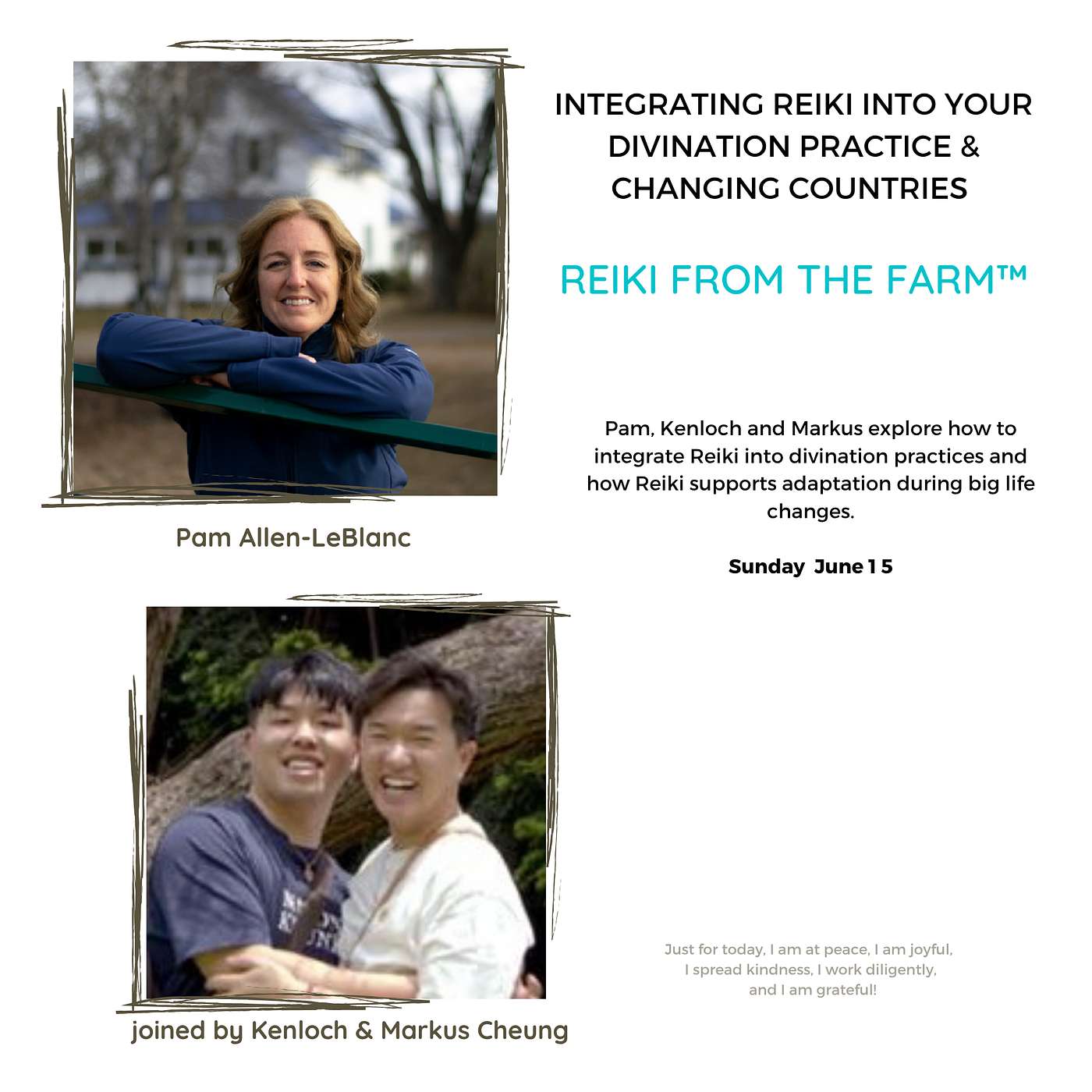 Reiki, Divination and Changing Continents with Kenloch Cheung and Markus Yui