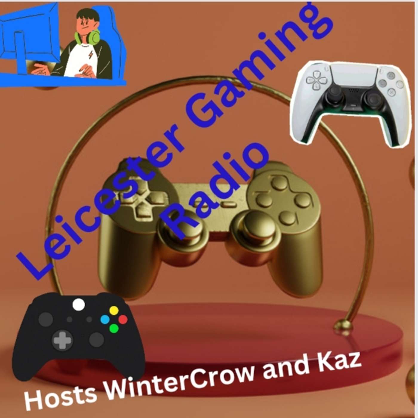 Leicester Gaming Radio podcast artwork