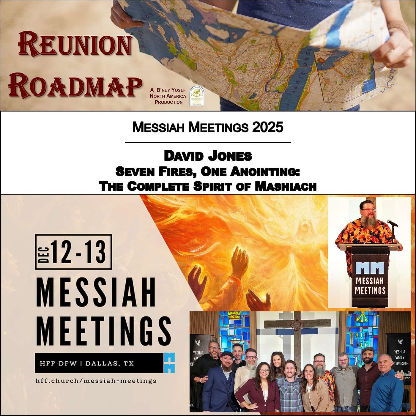 Messiah Meetings 2025: Seven Fires, One Anointing, The Complete Spirit of Mashiach