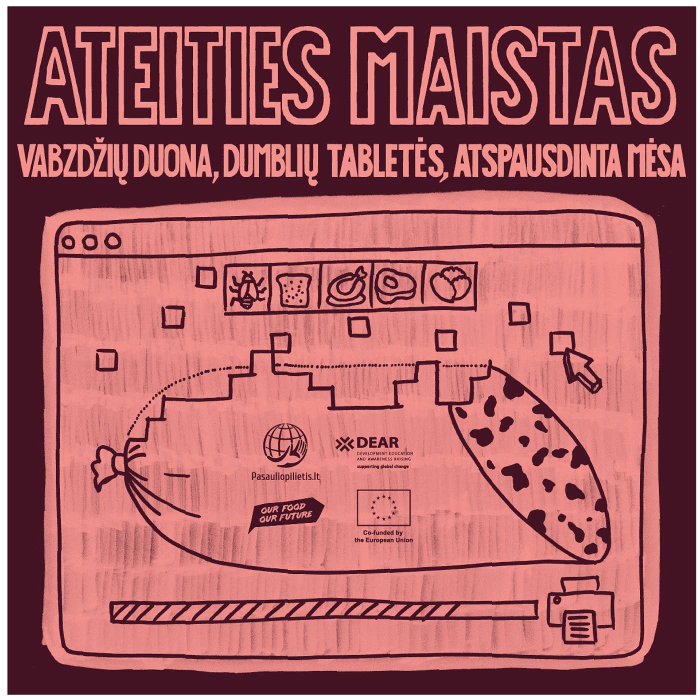 #34: Ateities maistas – vabzdžių duona, dumblių tabletės, atspausdinta mėsa