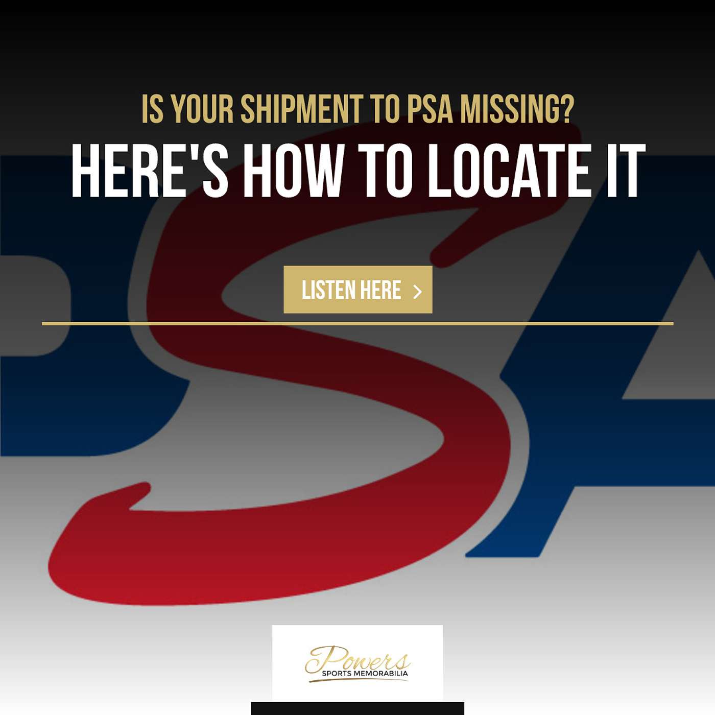 Package Goes "Missing" to PSA - What can you do to locate it?
