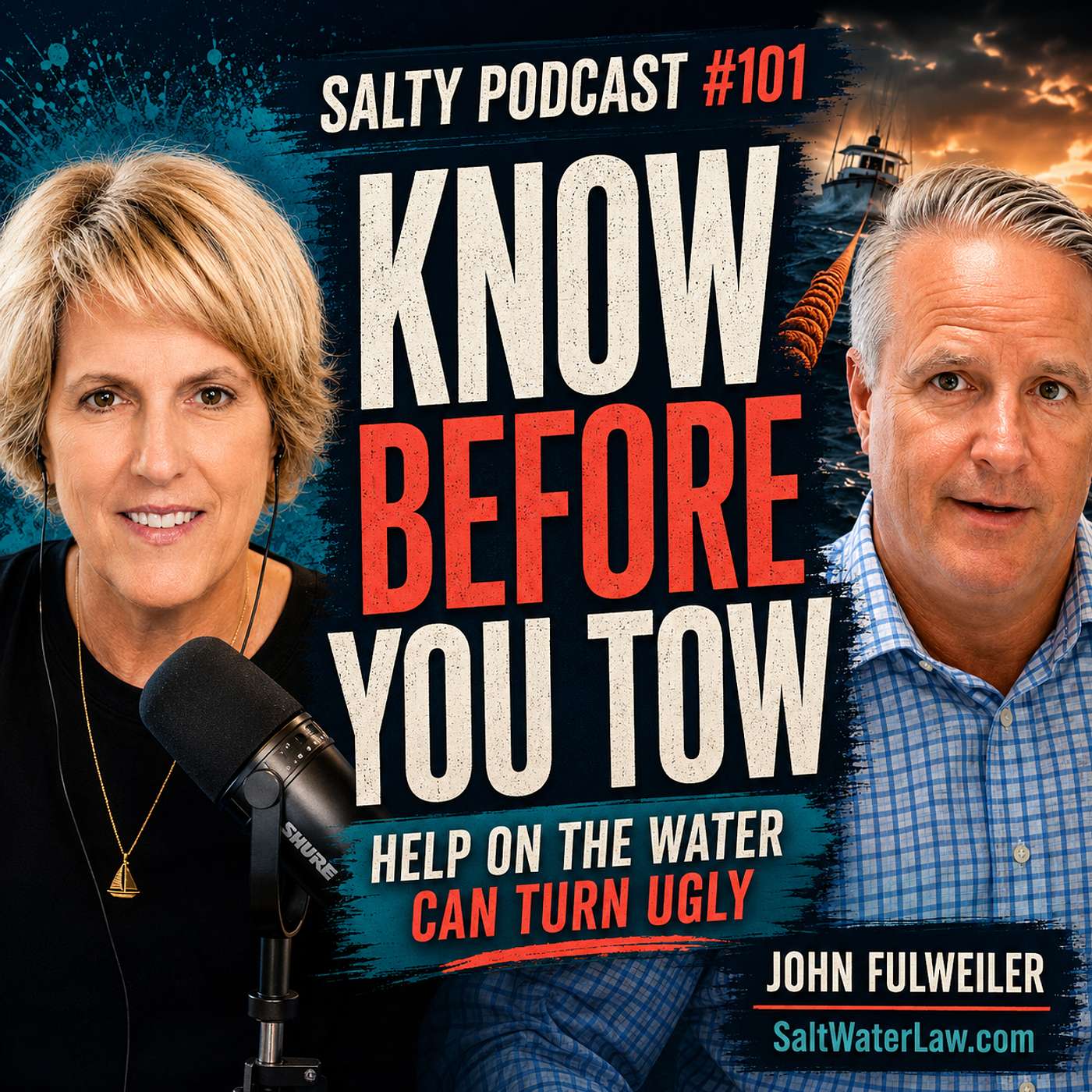 Know Before You Tow: When Help on the Water Becomes a Salvage Claim⛵Salty Podcast #101
